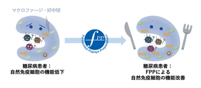 FPP「2型糖尿病患者の治療法」として米国特許を取得