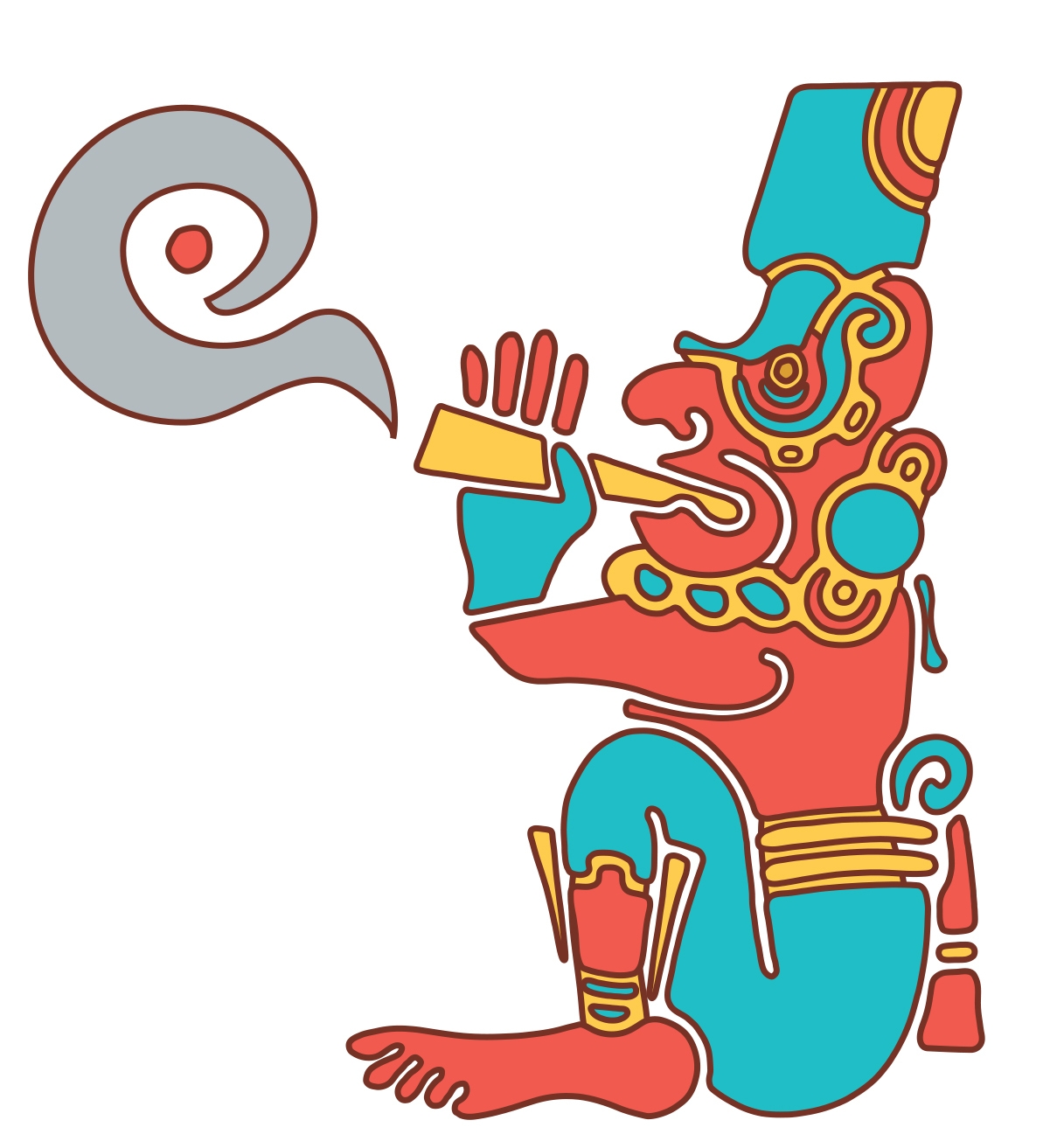 (Photo_02)「けむりと人々のつながり」展サポートキャラクター