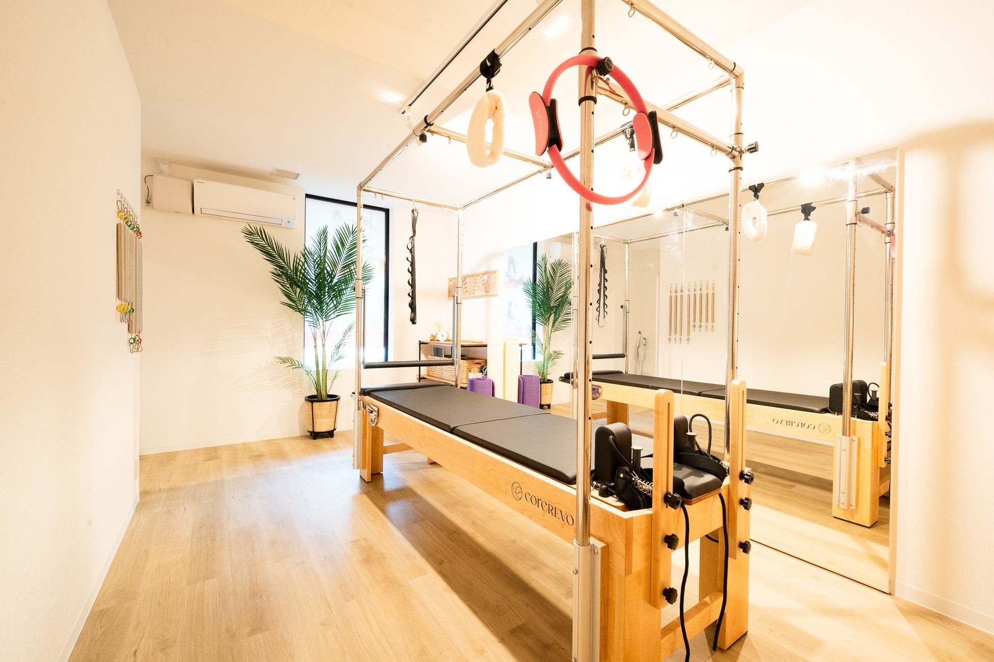COCOLANCEは「心地よい」癒しのピラティス空間を提供しています。