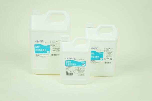 JOKINS弱酸性次亜塩素酸水200ppm』低価格で新発売 | スパーク株式会社