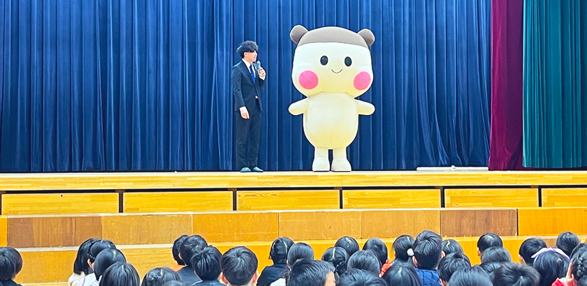 もっち~登場