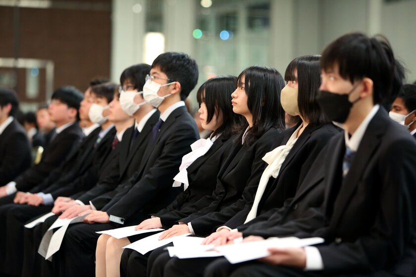 入学式の様子