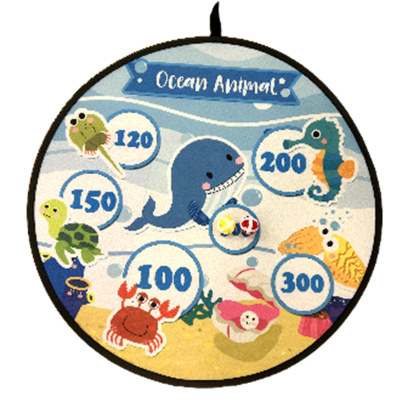 梨ゲット！ミニゲームのダーツ