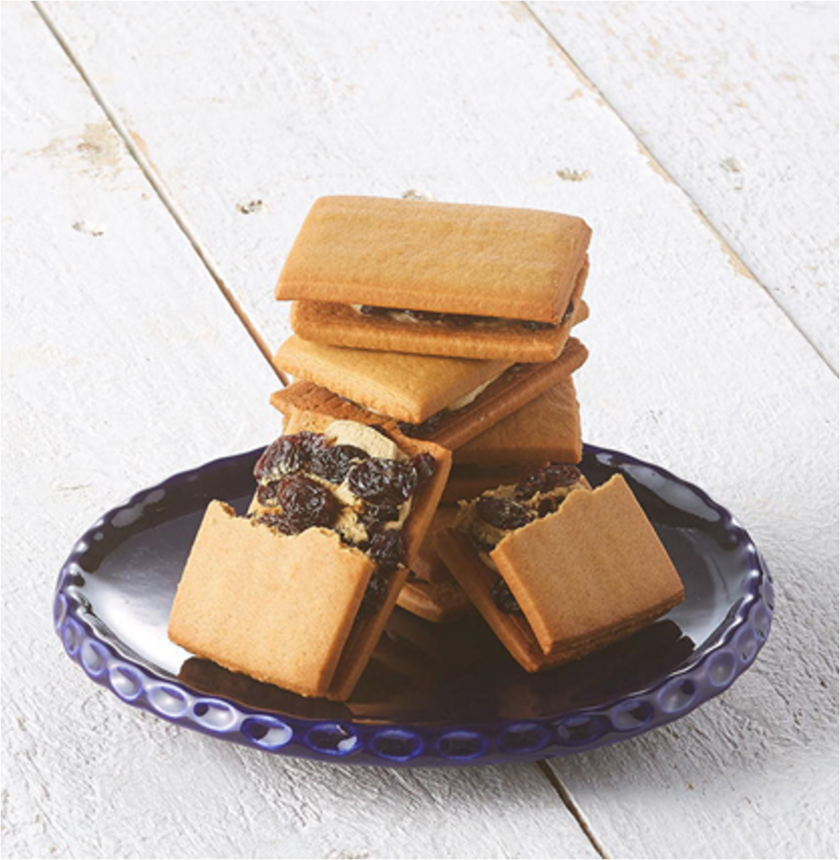 紅茶のレーズンサンド