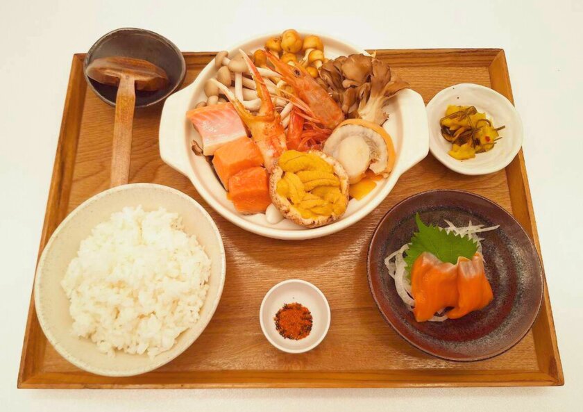 王様の鍋 きのこと海鮮のうに鍋