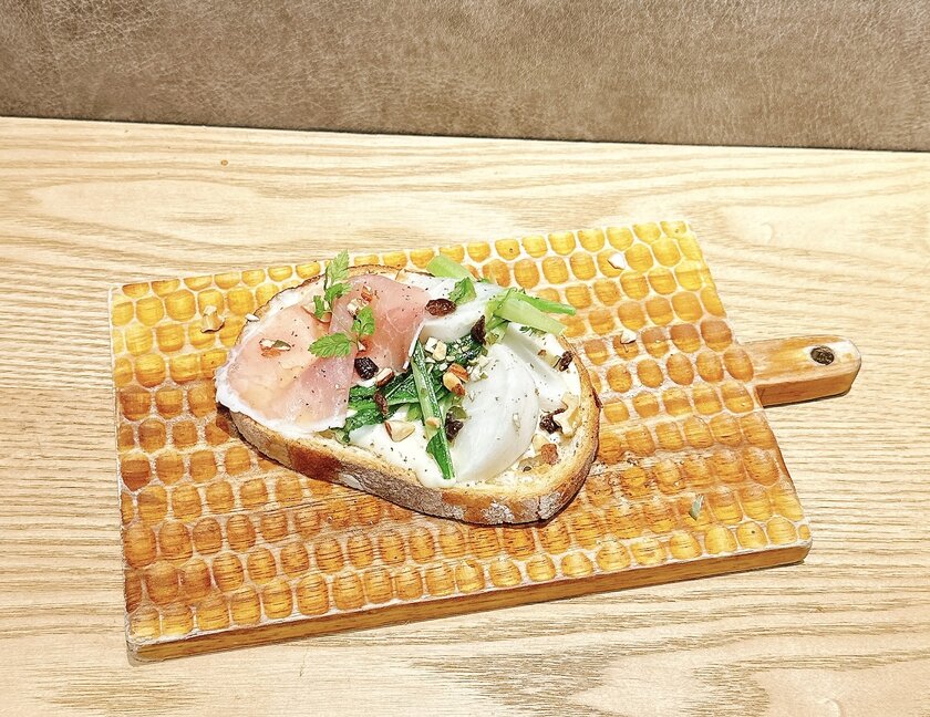 冬のスモーブロー