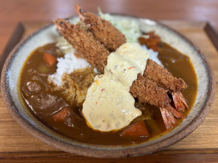 エビフライカレー