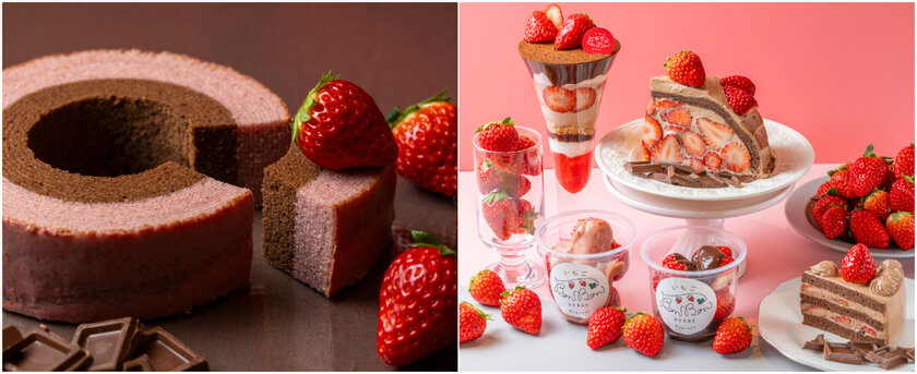 いちごのバウムクーヘンショコラ/ショコラフェア