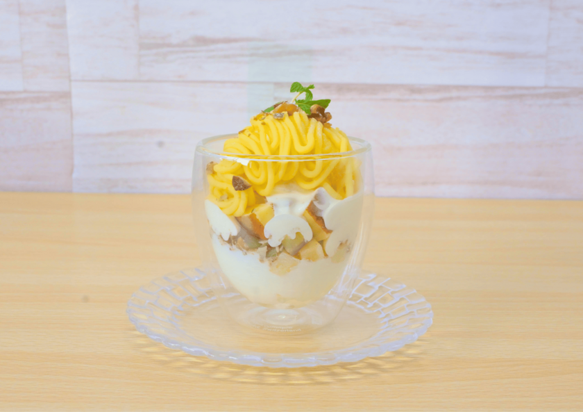 GOGO大感謝 おいもモンブランミニパフェ