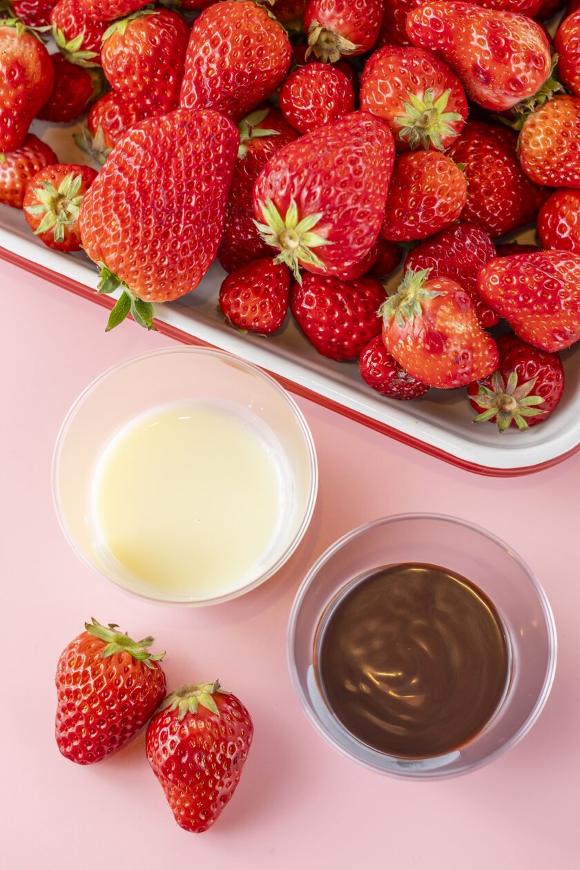 練乳やチョコソースと一緒に楽しめる！