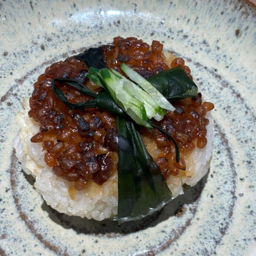 鳴門わかめ 焼きもろみ味噌むすび