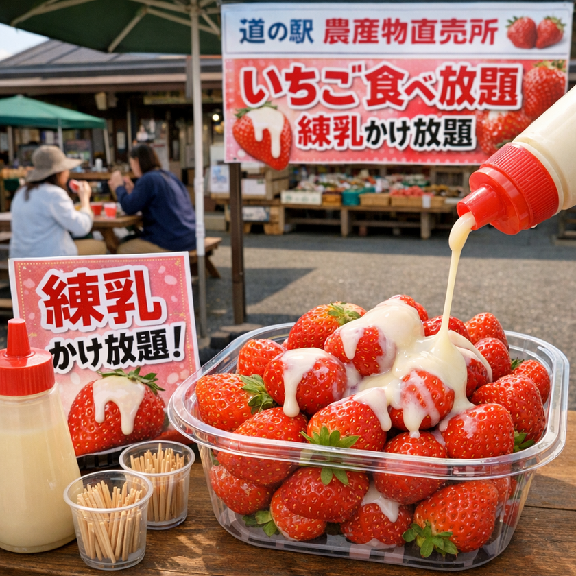 練乳Bar！ ※写真はイメージです