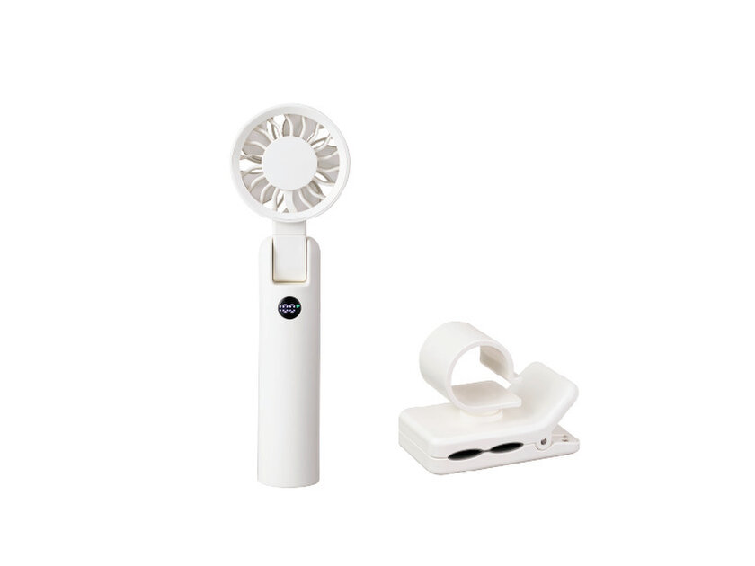 日傘用ハンディファンYM-508HS(W)