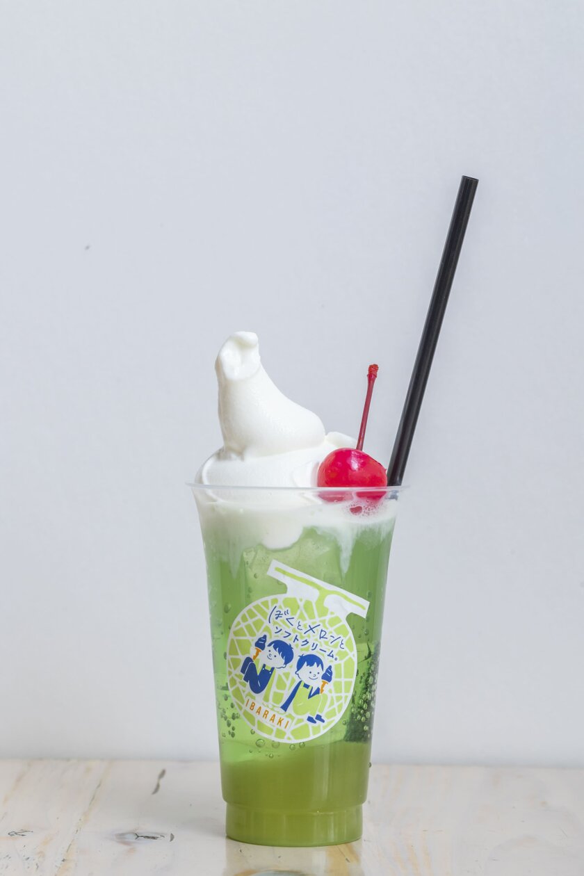 メロンクリームソーダ