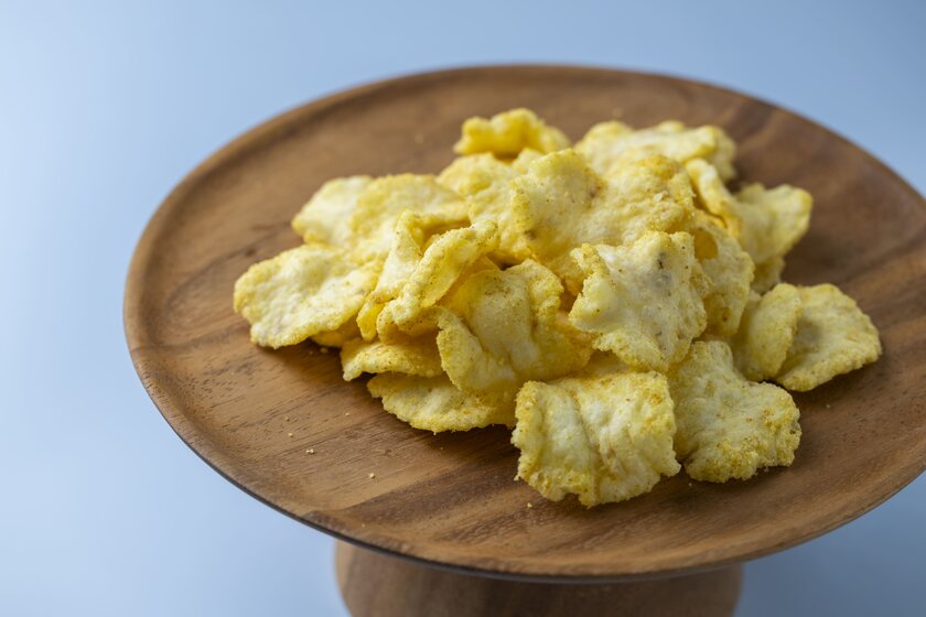 サバカレーチップス