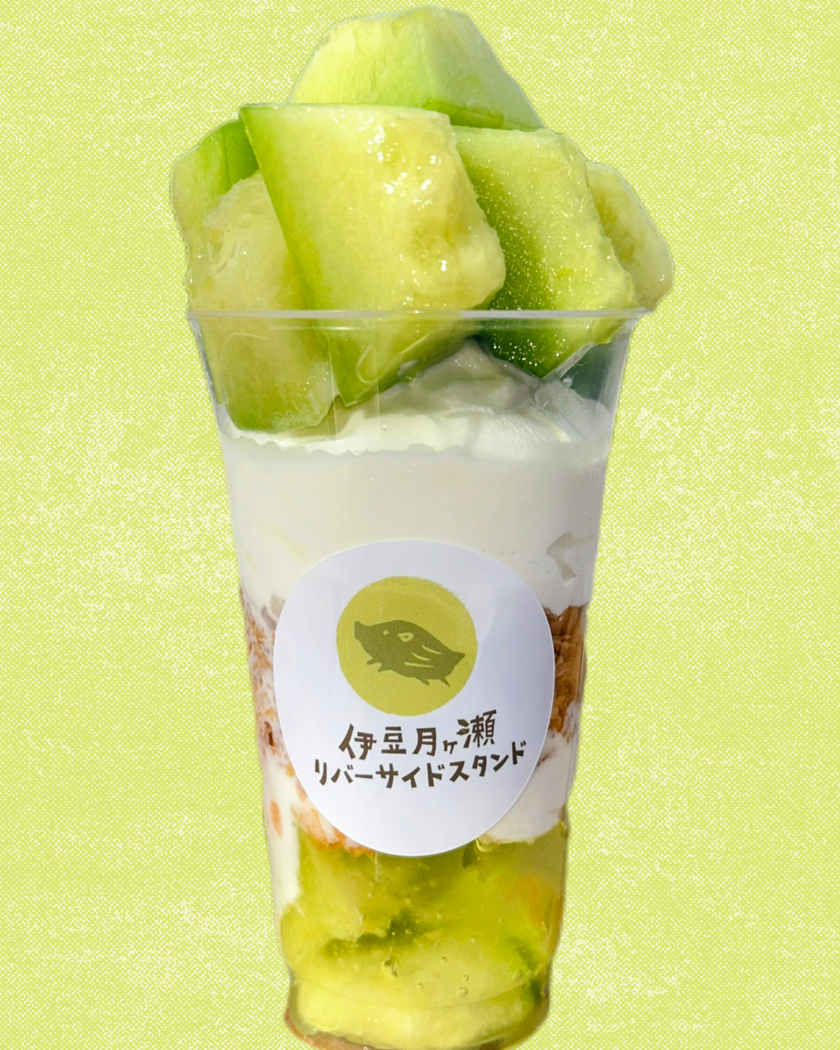 ごろごろメロンパフェ
