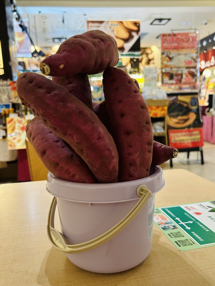 さつまいも盛り放題チャレンジ